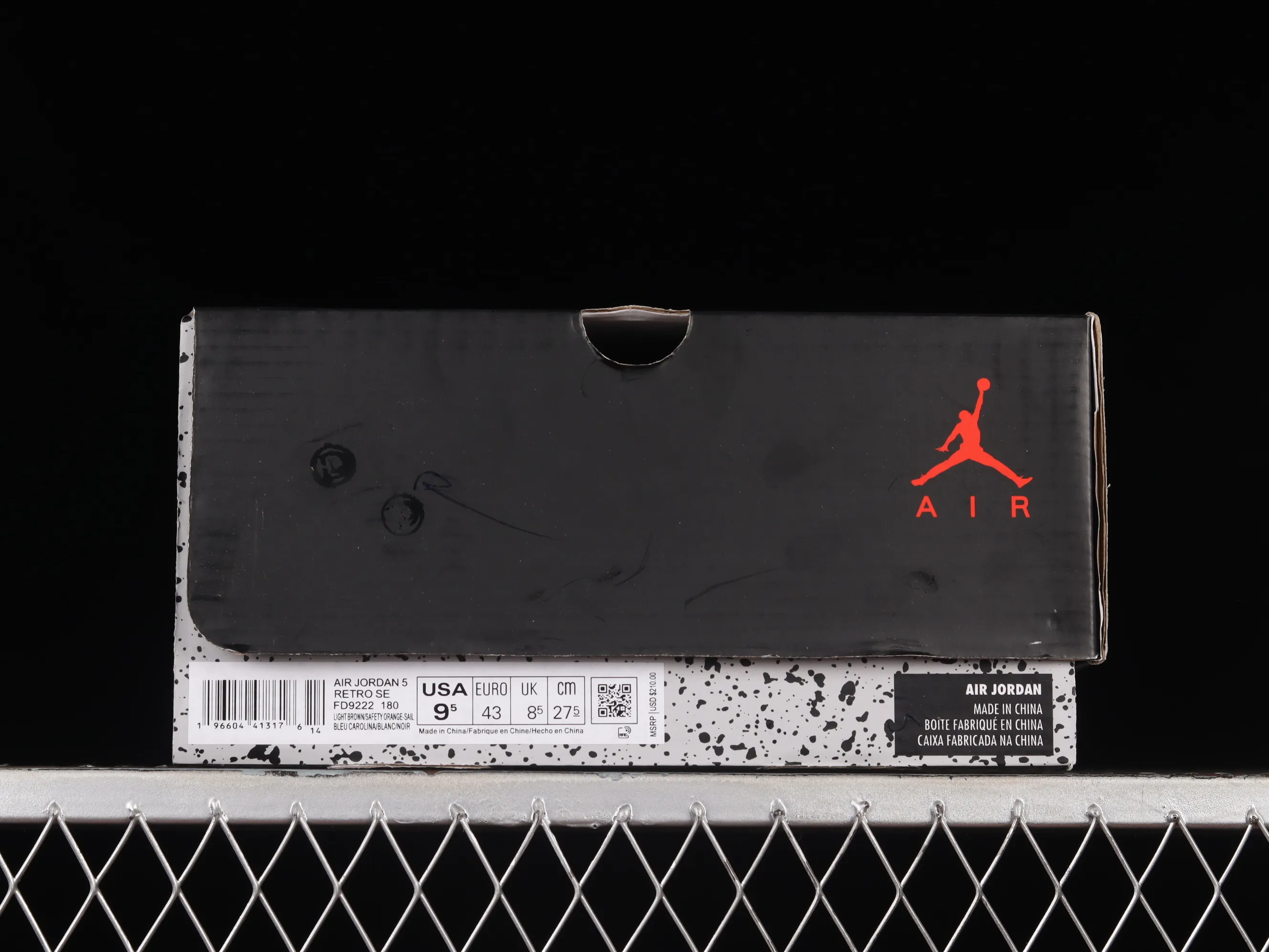 All categories Air Jordan Jordan series basketball shoes Air Jordan 5 Air Jordan 5 SE Craft "Light Orewood Brown" AJ5 Joe 5 light mahogany brown FD9222-180